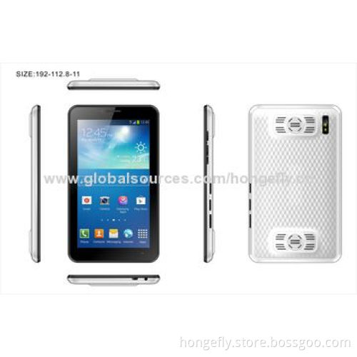 Tablet PC, 7-inch screen, dual core, supports 2G and 3G, with 6 different colors